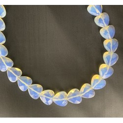 SYNTHETIC OPAL HEART SHAPE