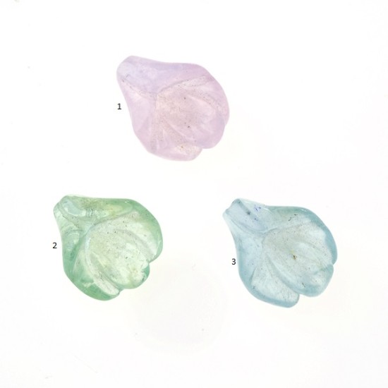 BERYL CARVED FLOWERS