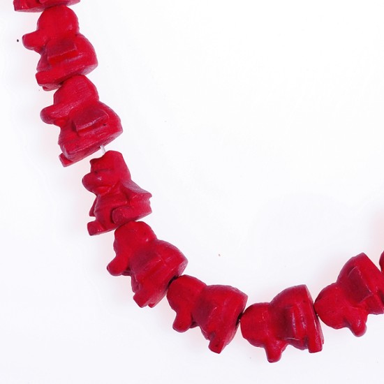 RED CINNABAR BEADS