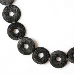 LAVA DONUT BEADS