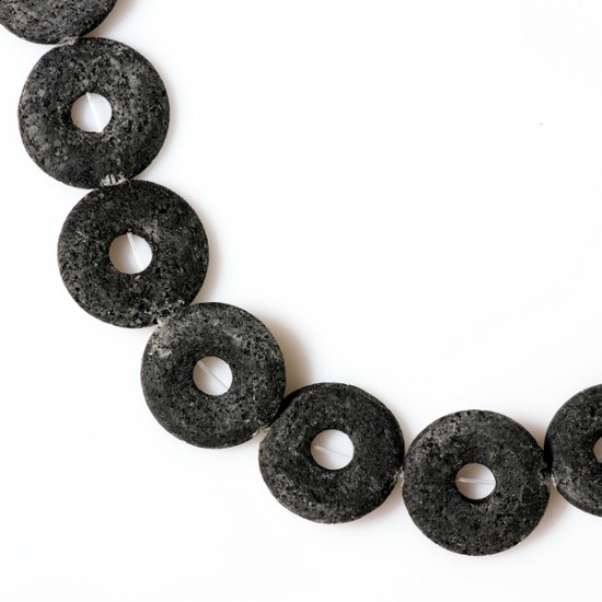 LAVA DONUT BEADS