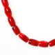 BAMBOO CORAL BARREL BEADS