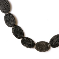 LAVA OVAL BEADS