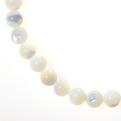 MOTHER OF PEARL ROOUND BEADS
