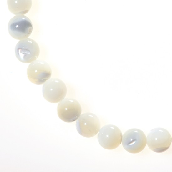 MOTHER OF PEARL ROOUND BEADS