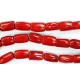 BAMBOO CORAL BARREL BEADS
