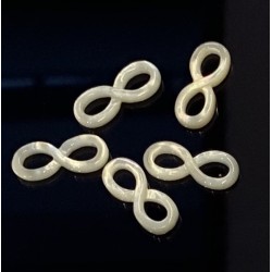 MOTHER OF PEARL INFINITY SHAPE