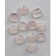 ROSE QUARTZ CUSHION CABS