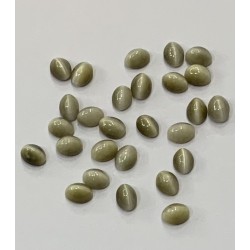 CAT EYE SILIMANITE CABS