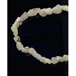 BLACK TOURMALINE ROUGH BEADS