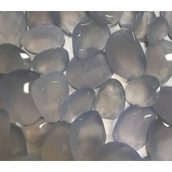 CHALCHEDONY  FREE FORM ROSE CUT STONES