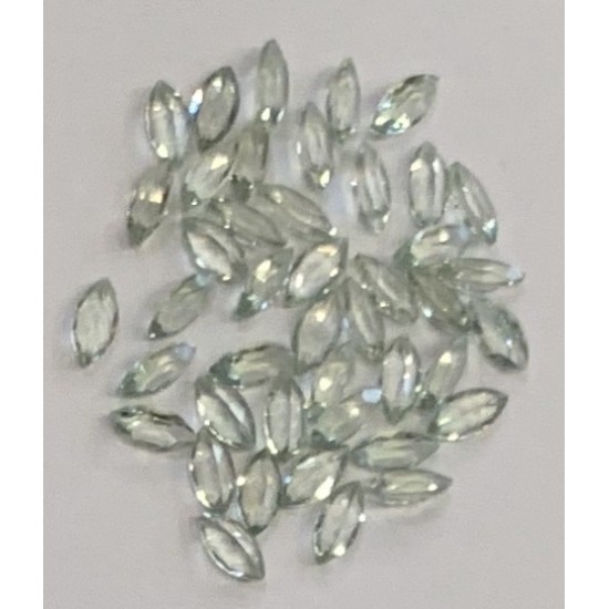 GREEN AMETHYST MARQUISE STONES