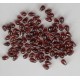 GARNET HALF DRILLED STONES