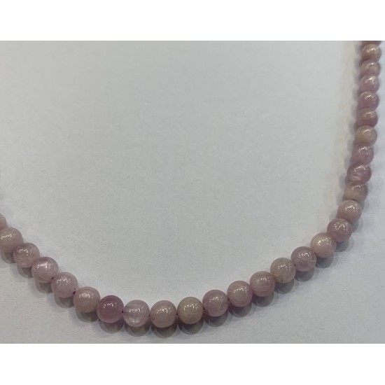 KUNZITE ROUND BEADS