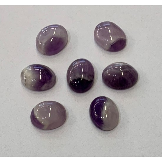 AMETHYST OVAL CABS