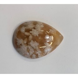 FLOWER AGATE CABOCHON