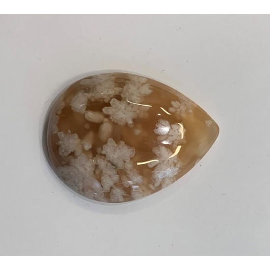 FLOWER AGATE CABOCHON