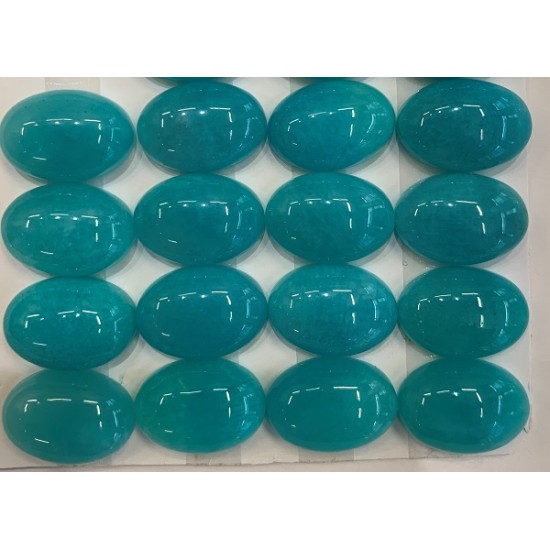 AMAZONITE OVAL CABS
