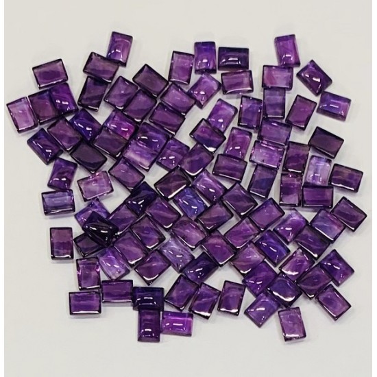 AMETHYST RECTANGULAR CABS