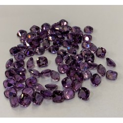 AMETHYST FACETED CUSHION