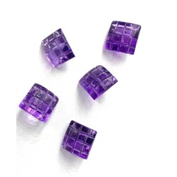 AMETHYST CARVED FACETED