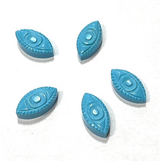 SNTHETIC TURQUOISE EVIL EYE