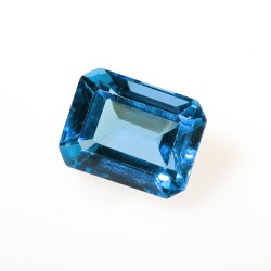 BLUE TOPAZ OCTAGON