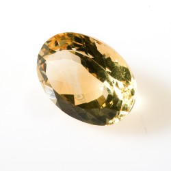 CITRINE FACETED OVAL